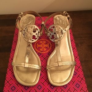 Tory Burch Miller Mid-Heel Sandal